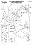 Diagram for 01 - Top And Console Parts