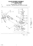 Diagram for 04 - 8318272 Burner Assembly