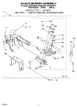 Diagram for 04 - 8318276 Burner Assembly