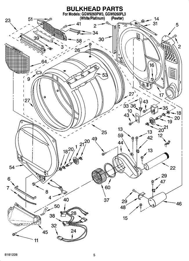 Diagram for GGW9260PL3