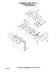 Diagram for 10 - Freezer Door Parts