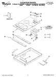 Diagram for 01 - Cooktop Parts, Optional Parts