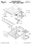 Diagram for 01 - Cooktop Parts, Optional Parts (not Included)