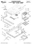 Diagram for 01 - Cooktop Parts, Optional Parts