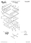 Diagram for 01 - Cooktop Parts