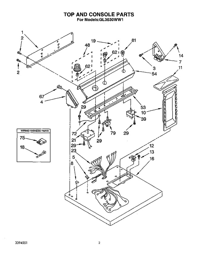 Diagram for GL3030WL1