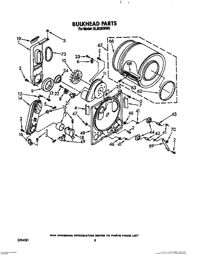 Diagram for GL3030WW0