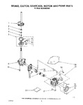 Diagram for 07 - Brake, Clutch, Gearcase, Motor And Pump