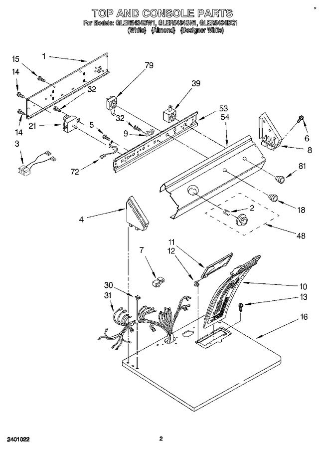 Diagram for GLER5434BQ1