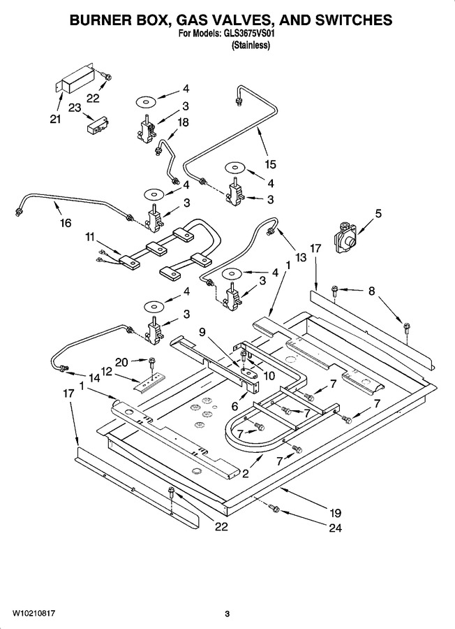 Diagram for GLS3675VS01