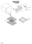 Diagram for 05 - Oven Parts