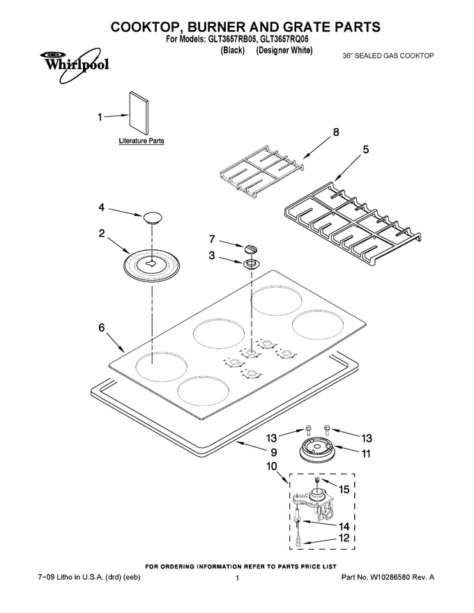 Diagram for GLT3657RQ05