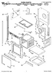 Diagram for 01 - Oven Parts