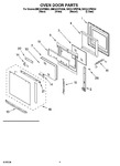 Diagram for 03 - Oven Door Parts