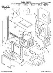 Diagram for 01 - Oven Parts