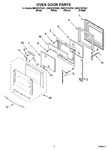 Diagram for 03 - Oven Door Parts