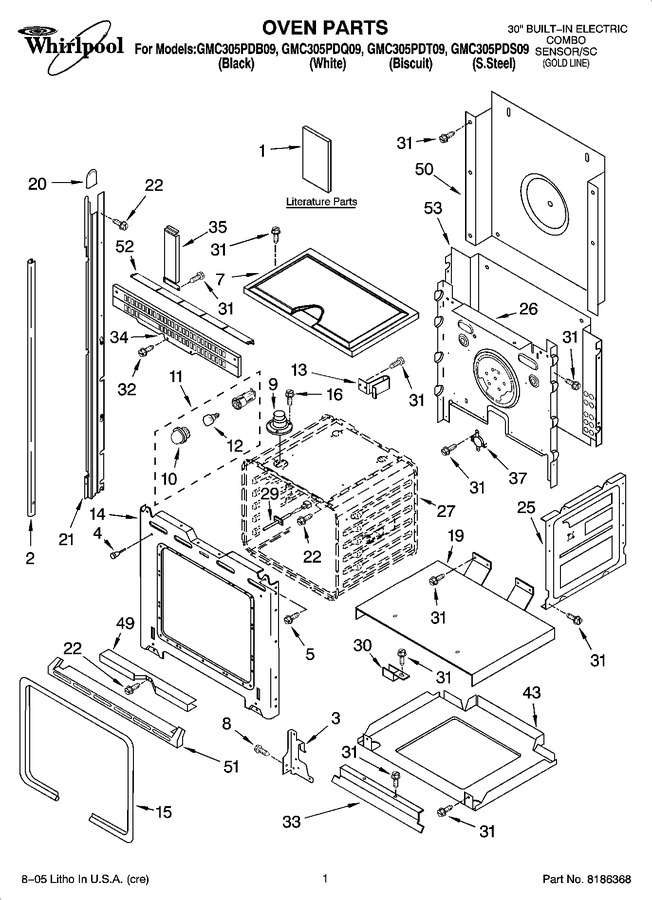 Diagram for GMC305PDT09