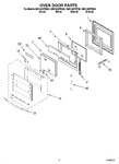 Diagram for 03 - Oven Door Parts