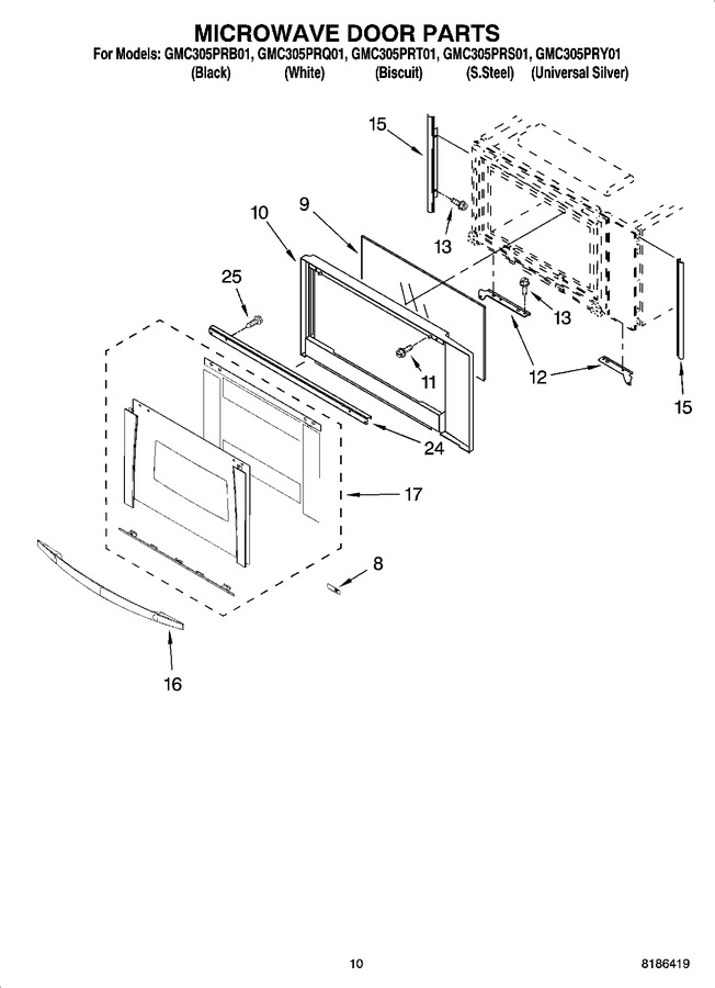 Diagram for GMC305PRT01