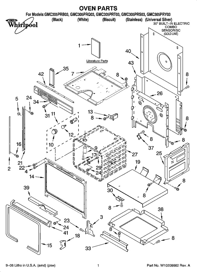 Diagram for GMC305PRQ03