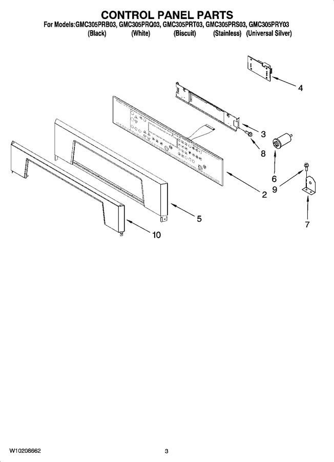 Diagram for GMC305PRT03