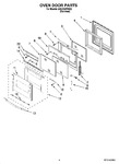 Diagram for 03 - Oven Door Parts