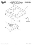 Diagram for 01 - Cooktop, Literature