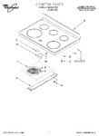 Diagram for 01 - Cooktop, Literature