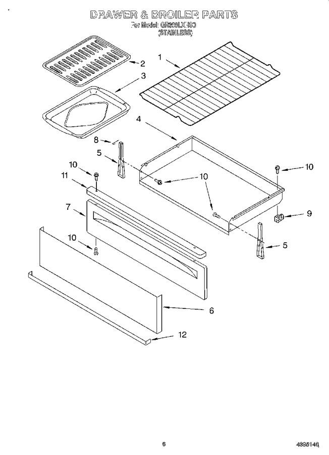 Diagram for GR399LXHS0