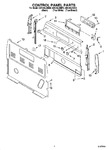 Diagram for 02 - Control Panel Parts