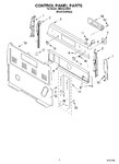 Diagram for 02 - Control Panel Parts