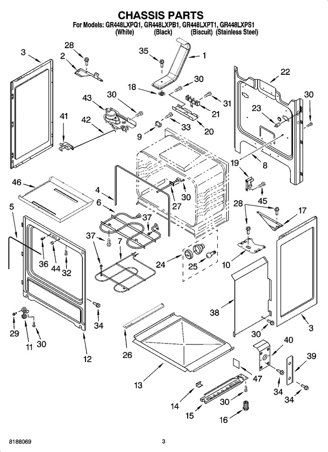 Diagram for GR448LXPS1