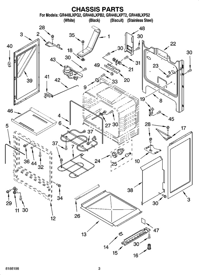 Diagram for GR448LXPB2