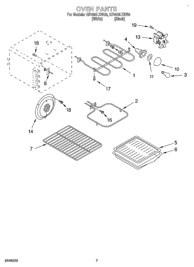 Diagram for GR450LXHQ0