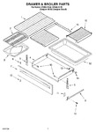 Diagram for 05 - Drawer And Broiler, Optional