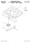 Diagram for 01 - Cooktop Parts