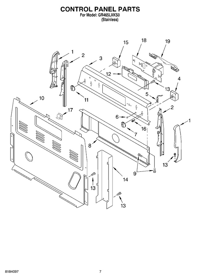 Diagram for GR465LXKS0