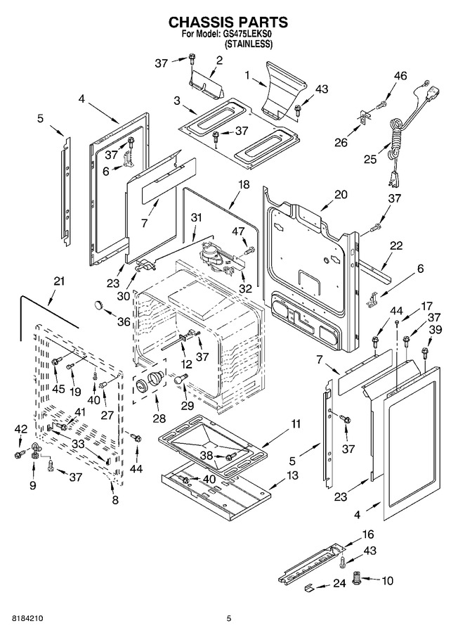 Diagram for GR475LEKS0