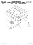 Diagram for 01 - Cooktop Parts