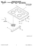 Diagram for 01 - Cooktop Parts