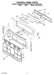 Diagram for 04 - Control Panel Parts