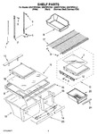 Diagram for 03 - Shelf Parts