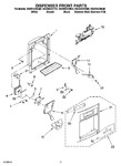 Diagram for 08 - Dispenser Front Parts