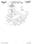 Diagram for 01 - Cooktop, Literature