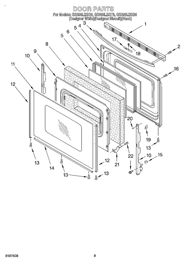 Diagram for GS395LEGT6