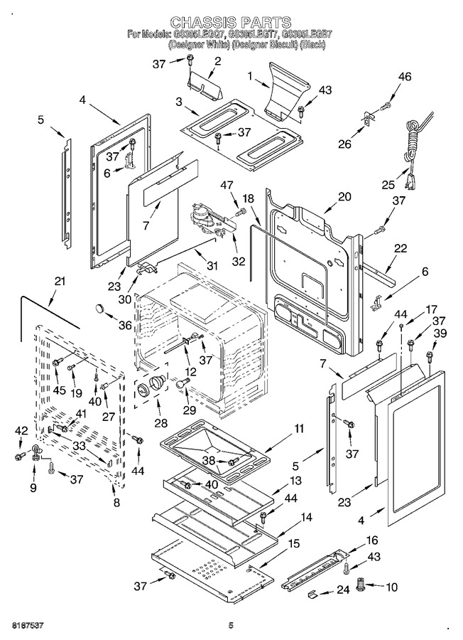 Diagram for GS395LEGT7