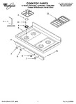 Diagram for 01 - Cooktop Parts