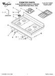 Diagram for 01 - Cooktop Parts