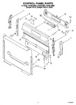 Diagram for 02 - Control Panel Parts