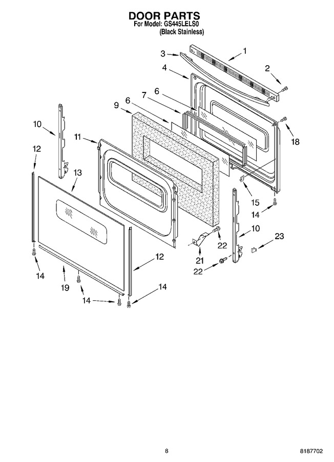 Diagram for GS445LELS0